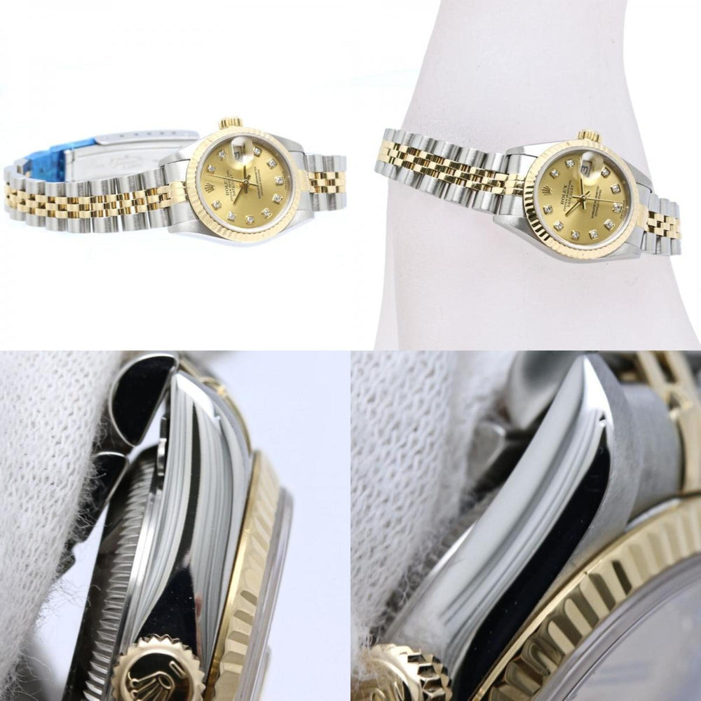 ROLEX Datejust 10P Diamond 79173G Women's Watch 40547 — Good