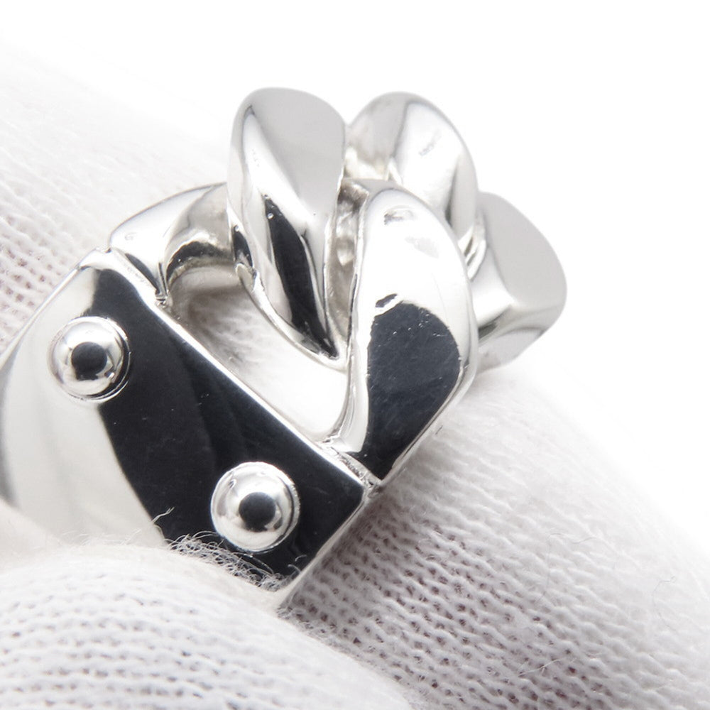 Hermes Kelly Gourmet GM Bracelet, Size SH, SV925 Silver, HERMES Chaine d'Ancre — Like New