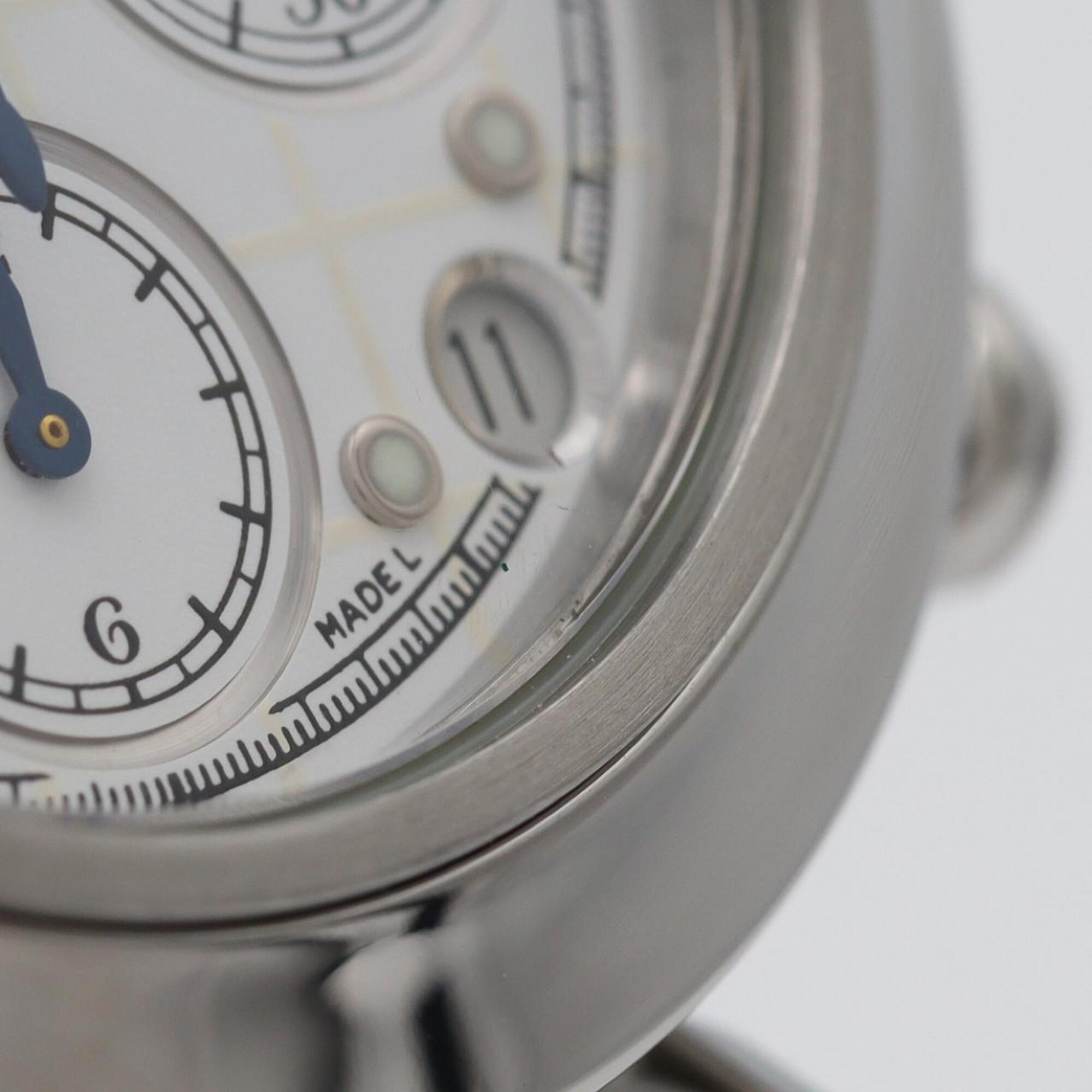 Cartier Pasha C Chronograph W31039M7 Stainless Steel Automatic Watch — Very Good