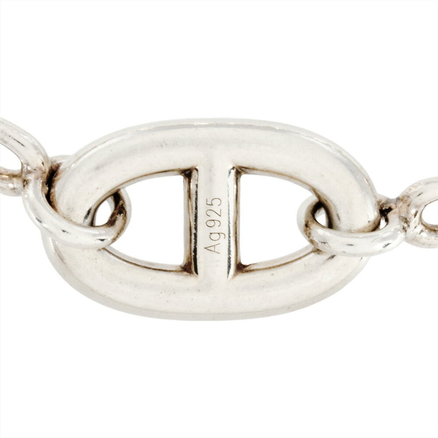 Hermes Hermès Chaine d'Ancre Farandole LG Bracelet, SV925, 25.9g, 17cm