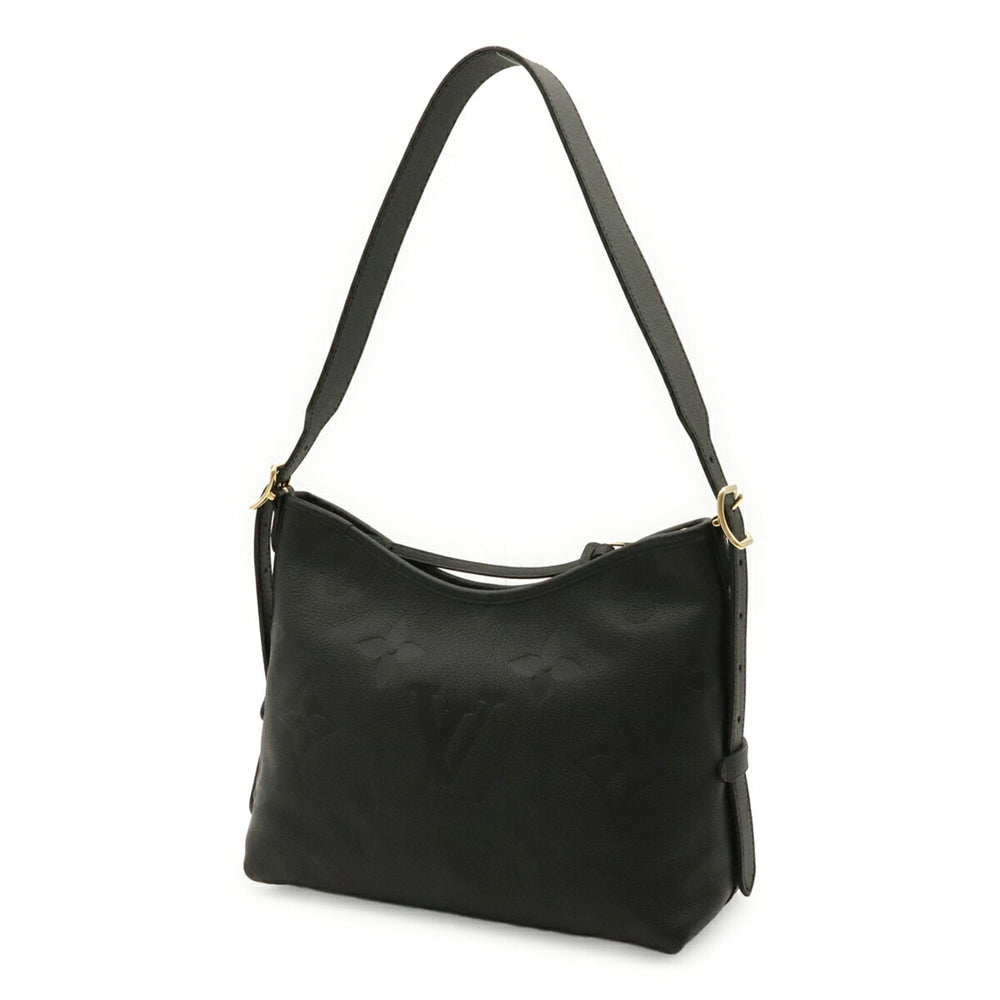 LOUIS VUITTON Louis Vuitton Monogram Empreinte Carryall Zip NM PM Shoulder Bag Noir Black M46288 — New - Store Return