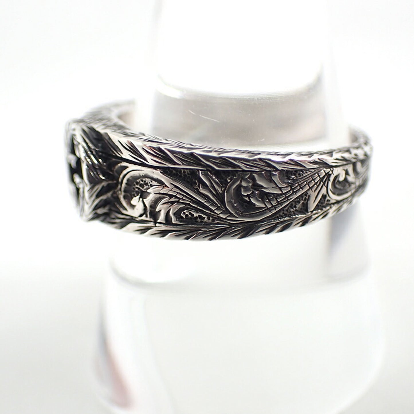 GUCCI 925 Interlocking Ring, size 22