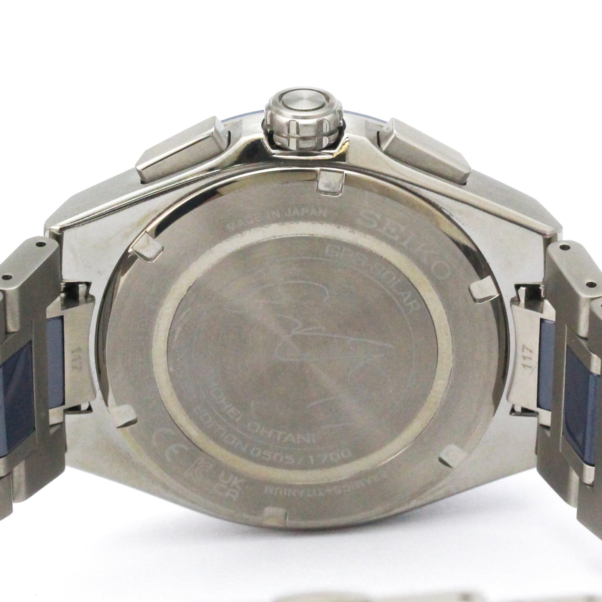 SEIKO Astron Shohei Otani 2024 Limited Edition Solar GPS Radio Wave Watch SBXC165(05X83-0AF0) — Very Good