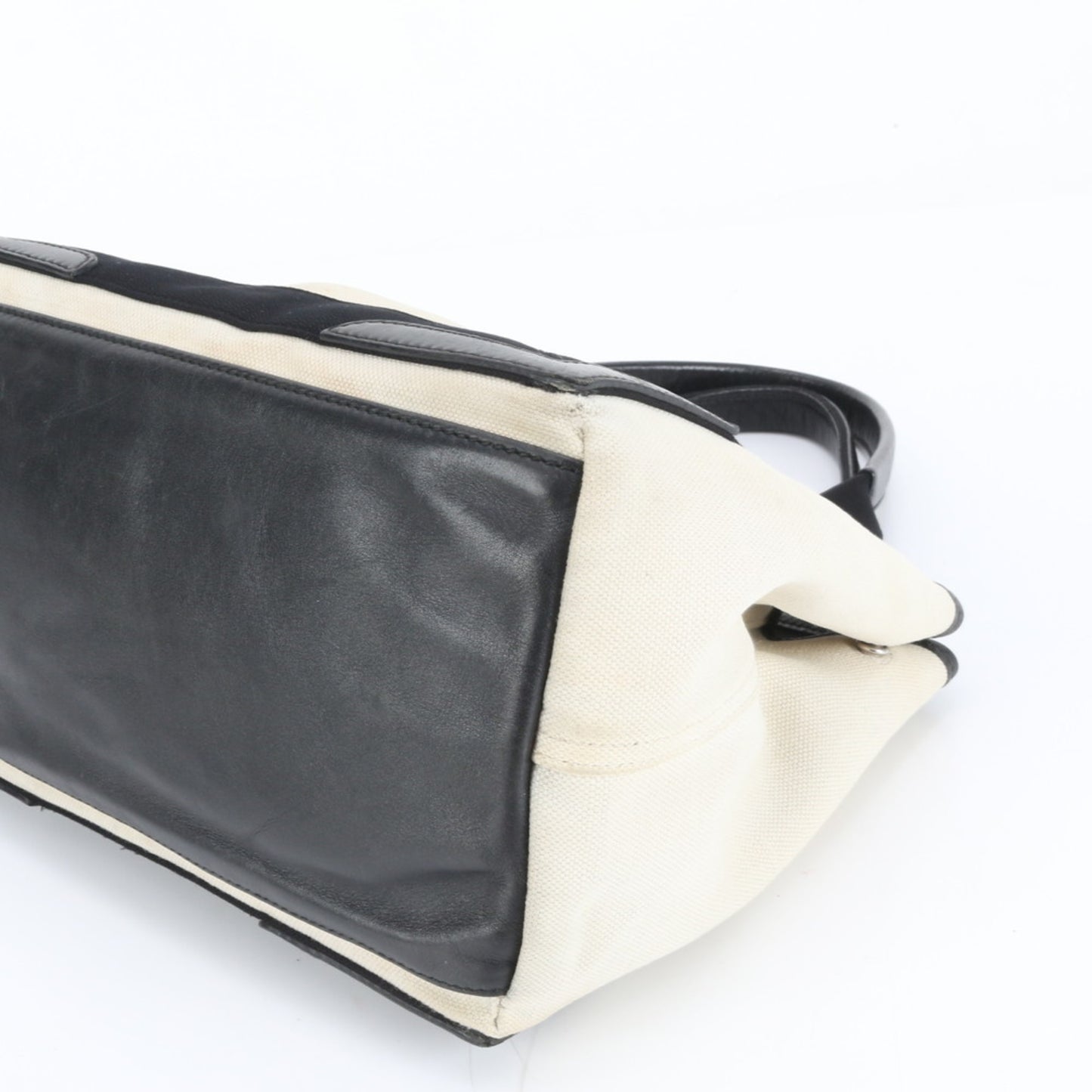 Balenciaga Navy Cabas Leather Tote Bag with Pouch, 339933, Shoulder/Handbag, Women's