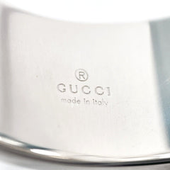 GUCCI Interlocking G Ring, Sterling Silver 925, Size 18, Men's — Like New