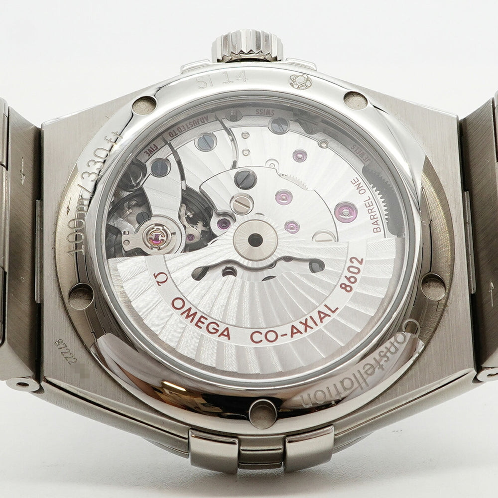 Omega Constellation Day-Date Co-Axial 123.10.38.22.01.001 Black Dial Men's Watch — Very Good