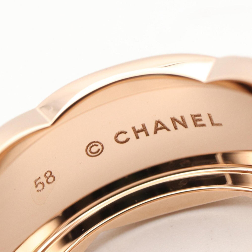 Chanel Coco Crush Large Ring, 18K Pink Gold (J10818) - Men's & Women's Gold-Tone Ring — Like New
