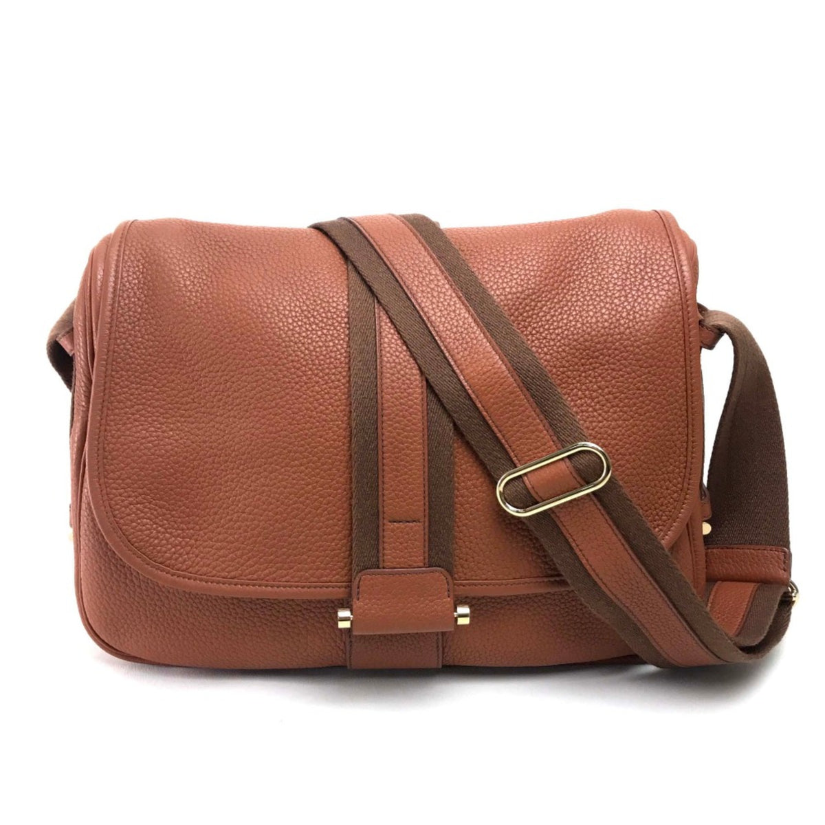 Hermes Shoulder Crossbody Shoulder Bag Brown — Like New