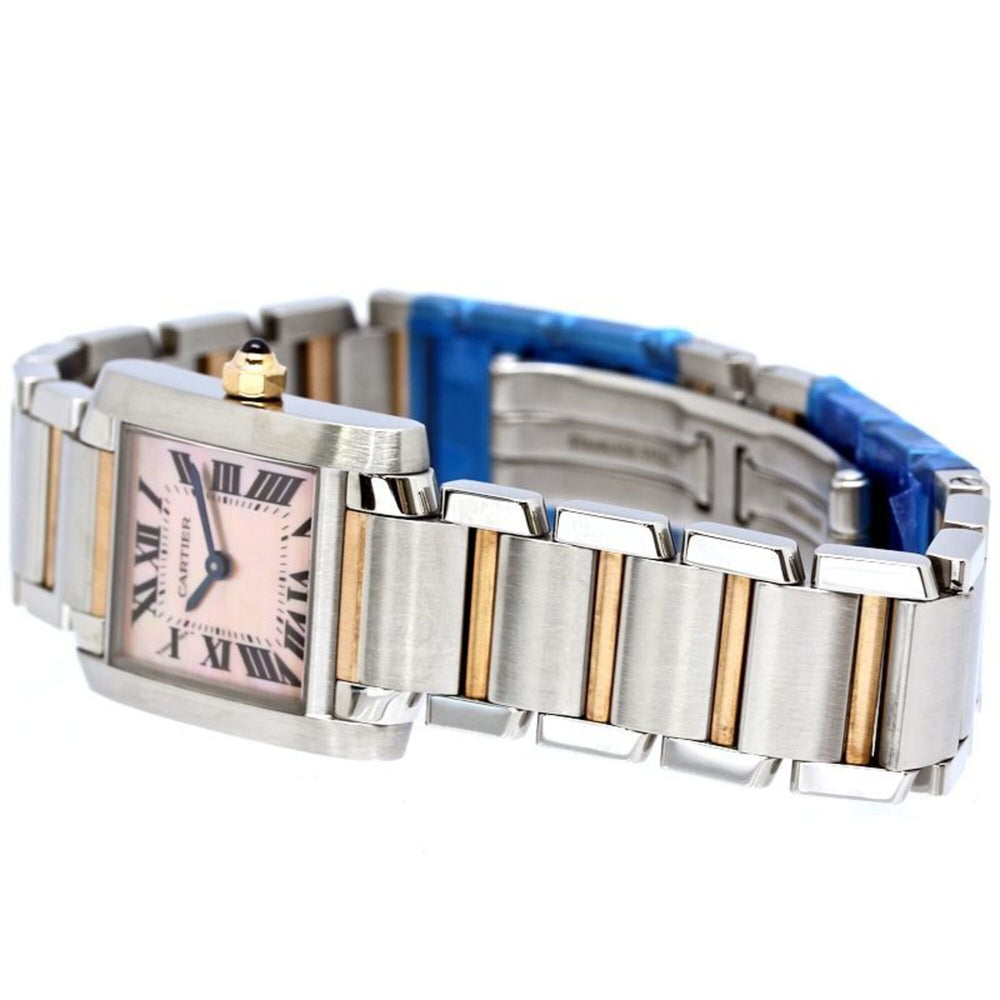 CARTIER Tank Française SM W51027Q4 Women's Watch SSx18KPG 40559 — Very Good