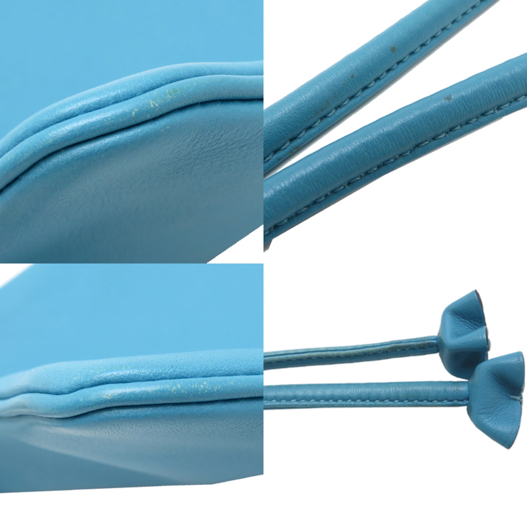Hermes Aline Mini, D stamp, 2019 model, women's shoulder bag, Swift leather, Blue Nord — Like New