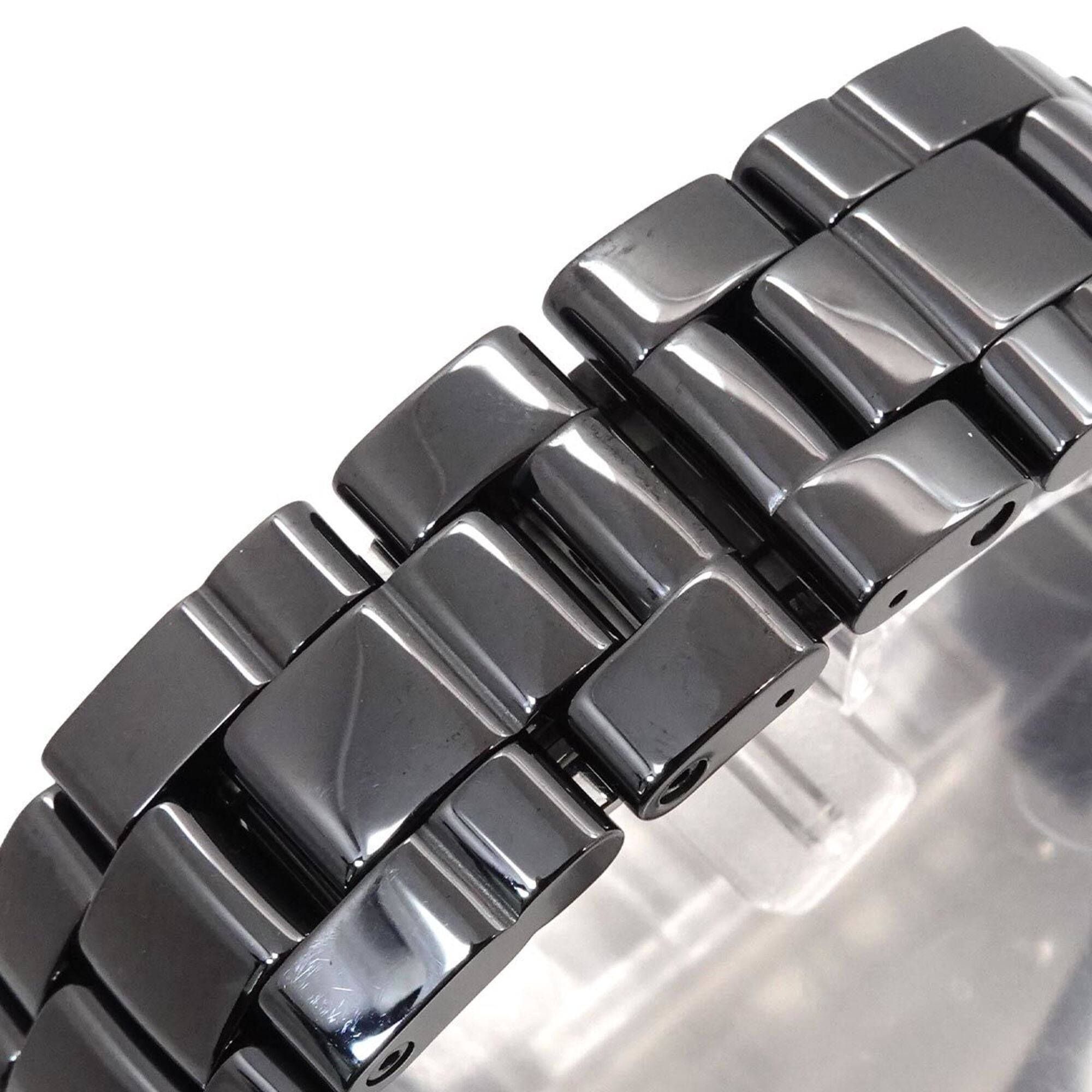 Chanel J12 38mm Men's Watch H0685 Black Ceramic Date Automatic Self-winding — Very Good