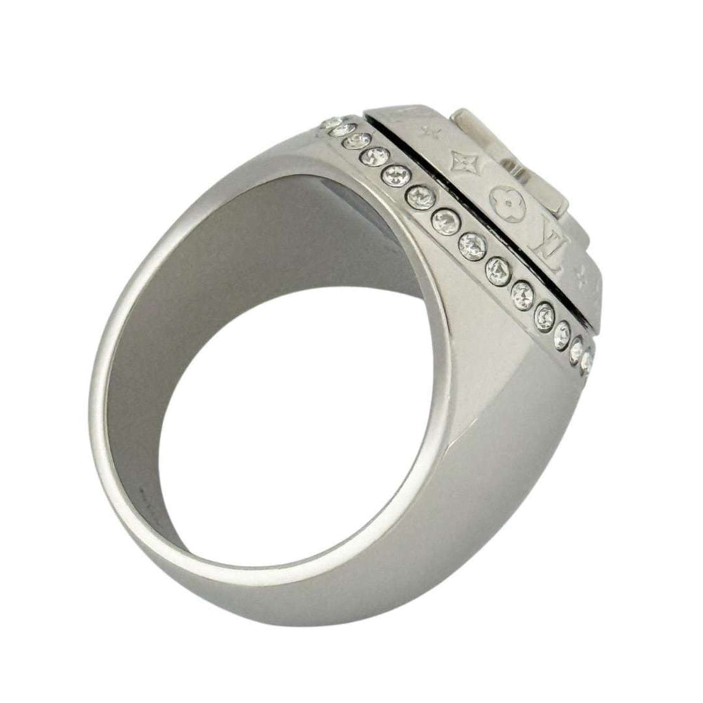 Louis Vuitton Men's Signet Ring, Size 21, Rotating Ring — New - Store Return