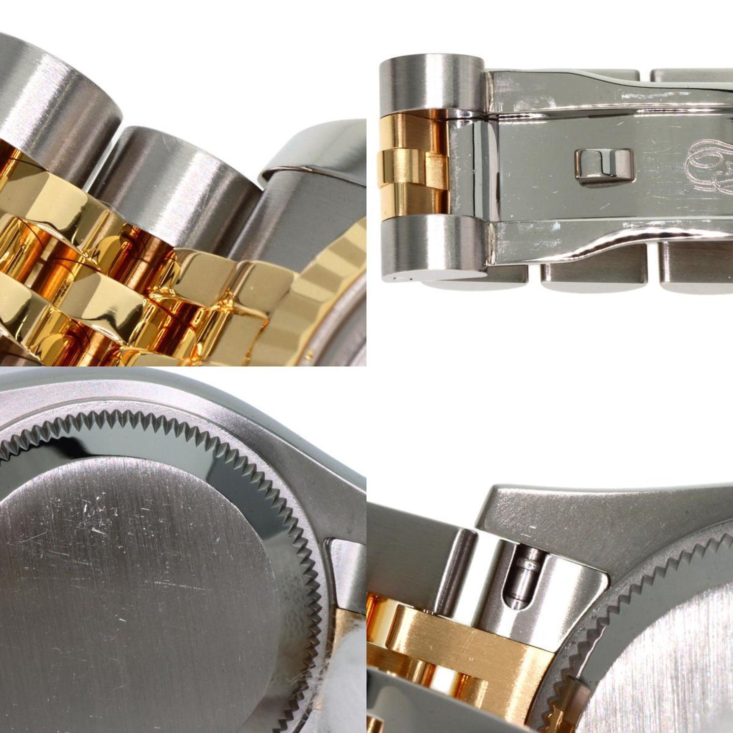 Rolex 179173G Datejust 10P Diamond Meteorite Watch Stainless Steel SSxK18YG Ladies ROLEX