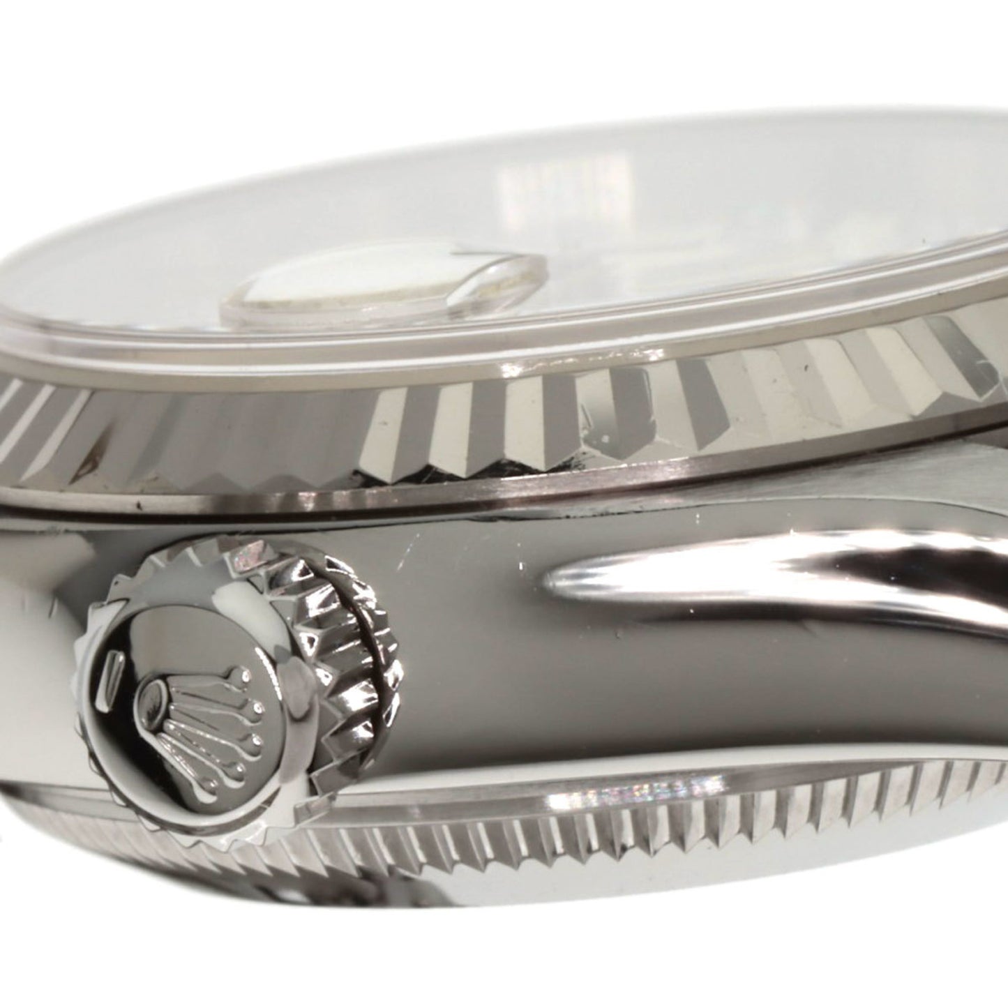 Rolex 79174G Datejust 10P Diamond Watch in Stainless Steel SS 18K White Gold for Women