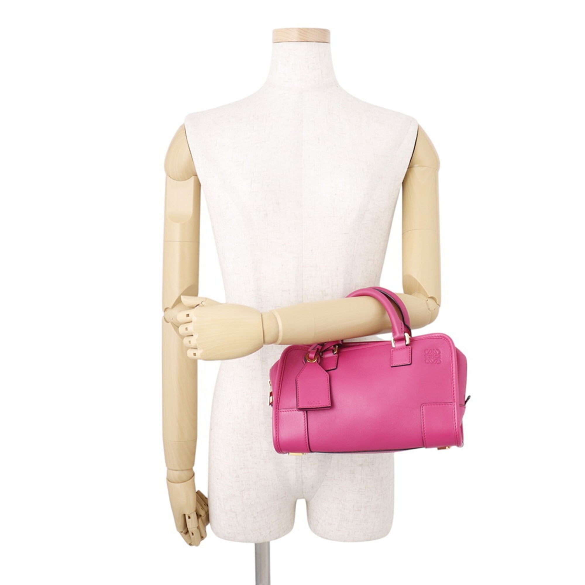 Loewe Amazona 23 Leather Handbag, 2-way, Handbag — Like New