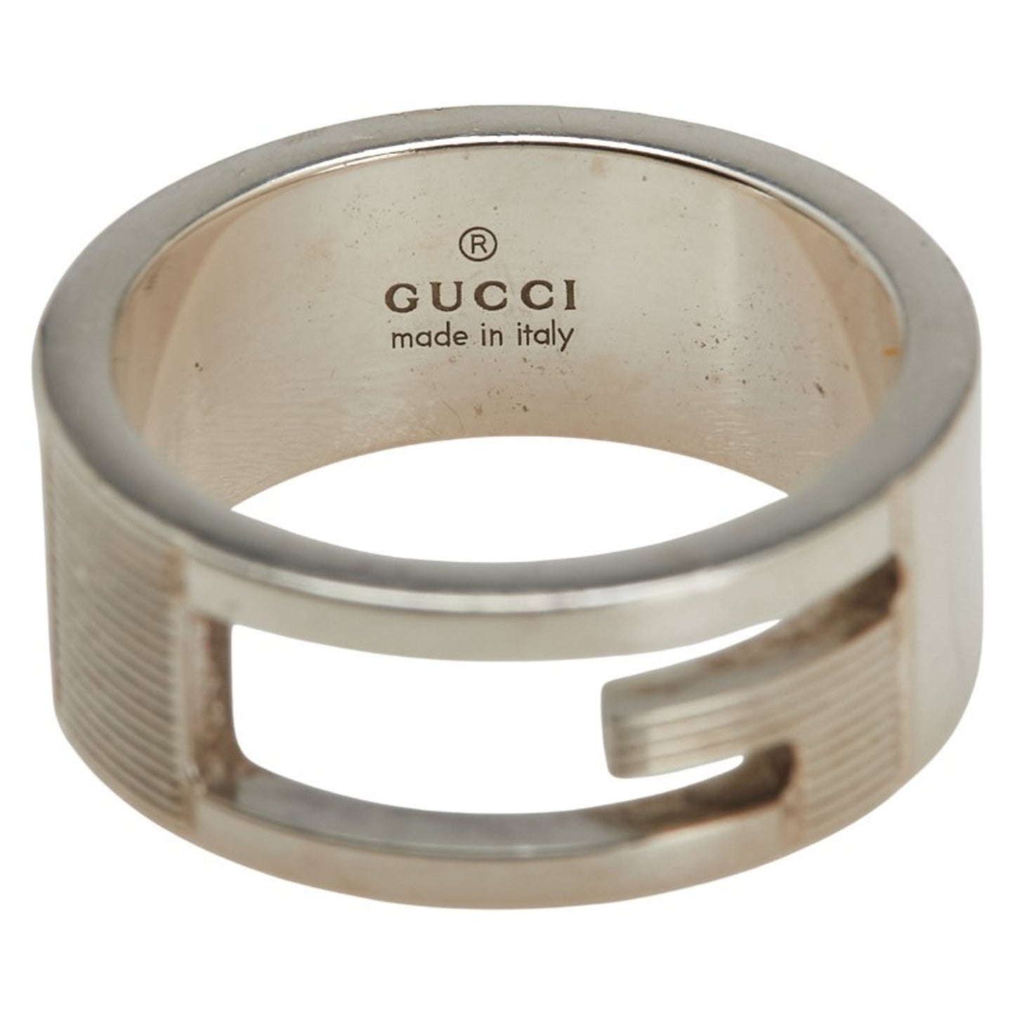 Gucci Branded G Ring #12 SV925 Silver Women's GUCCI