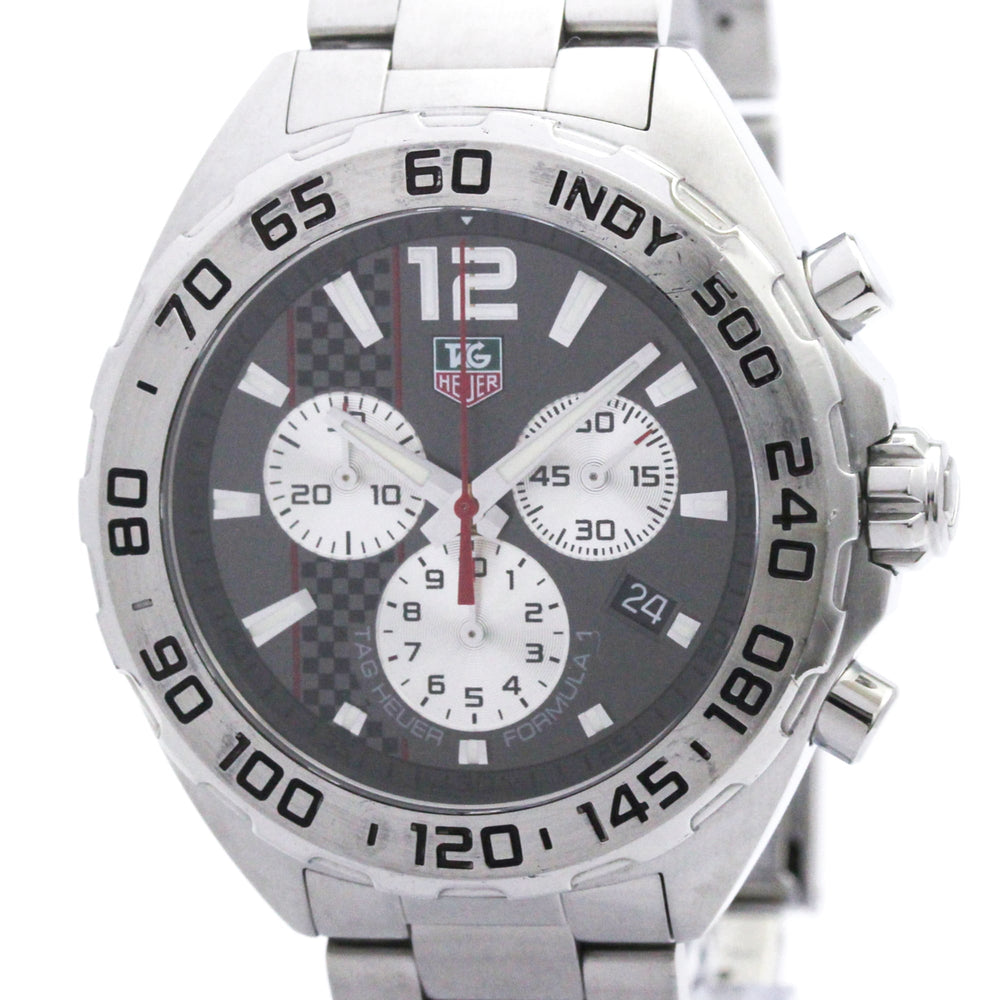 TAG HEUER Formula 1 Chronograph Steel Quartz Watch CAZ1114 Polished — Very Good