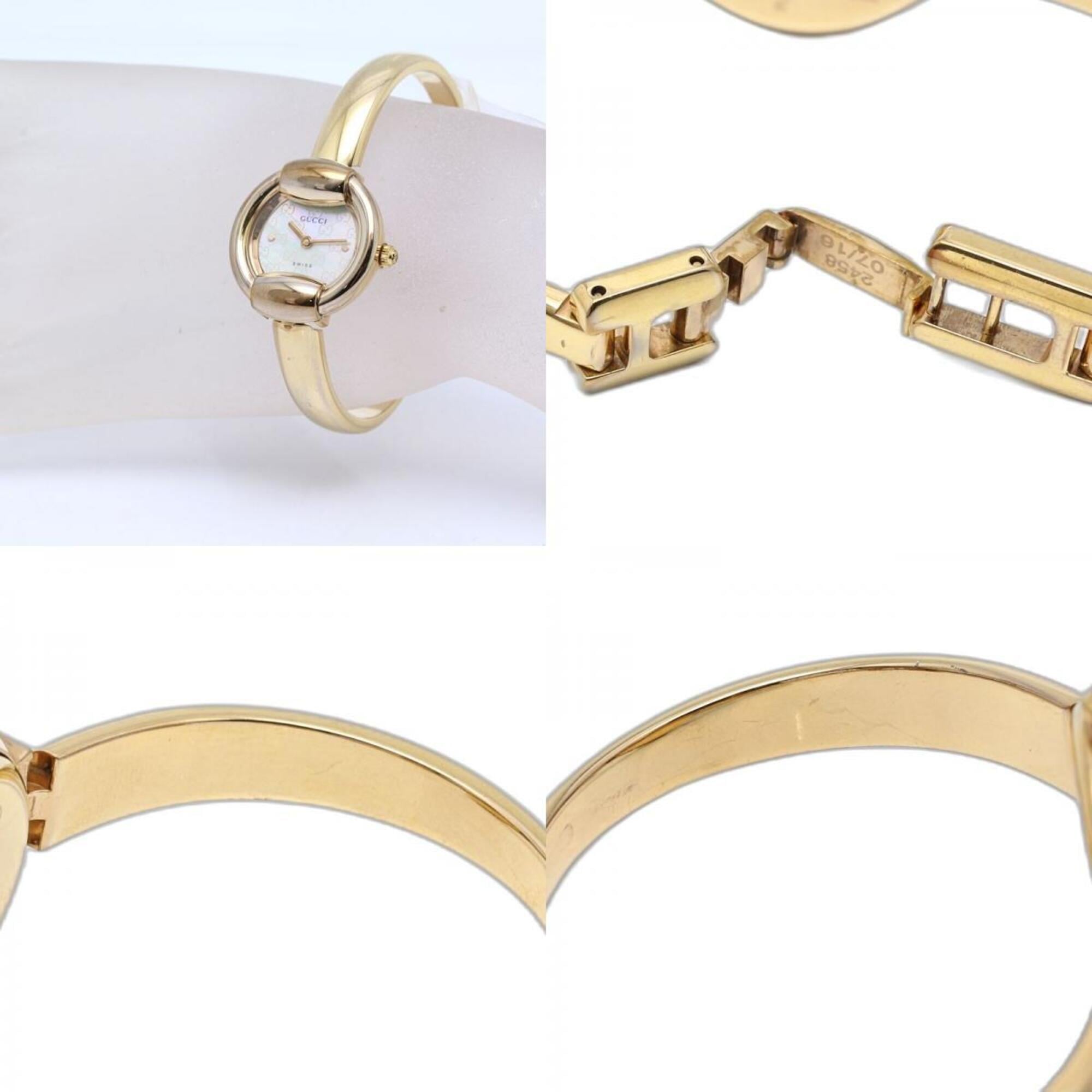 GUCCI Bangle Watch YA014519 1400L Women's PGP (Plated) 130533 — Good