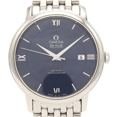 Omega De Ville Prestige 424.10.40.20.03.001 Stainless Steel Automatic Watch — Good