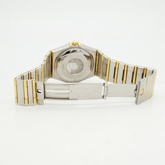 Omega Constellation Two-Tone Diamond 1202.15 Gold Dial Men's Watch — Good