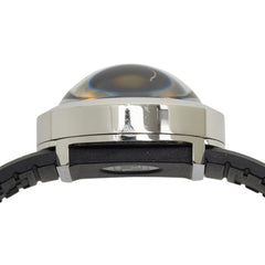 Fendi Bousla Watch 8010L Quartz Black Dial Stainless Steel Rubber Women's FENDI — Good