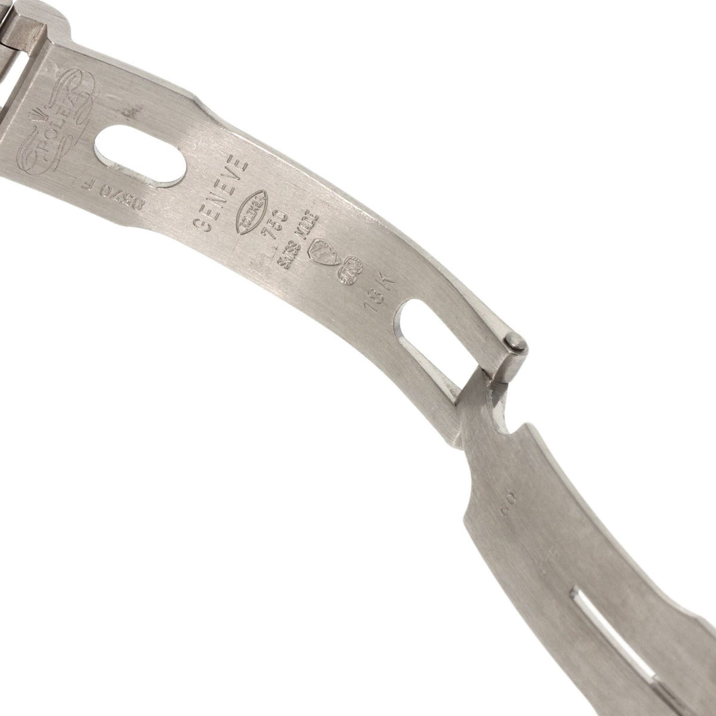 Rolex 69079G Datejust Diamond and Emerald Watch in 18K White Gold/18KWG with Diamonds, Women's