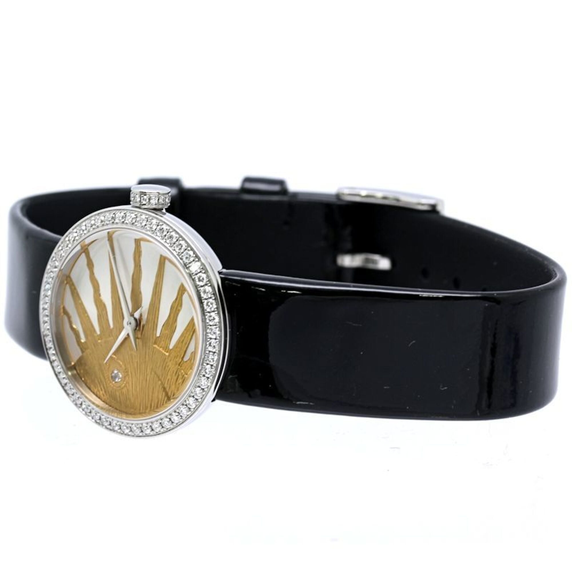 Dior La Rose Celeste Diamond Bezel CD04711X1001 Women's Watch Stainless Steel x Enamel 40453 — Good