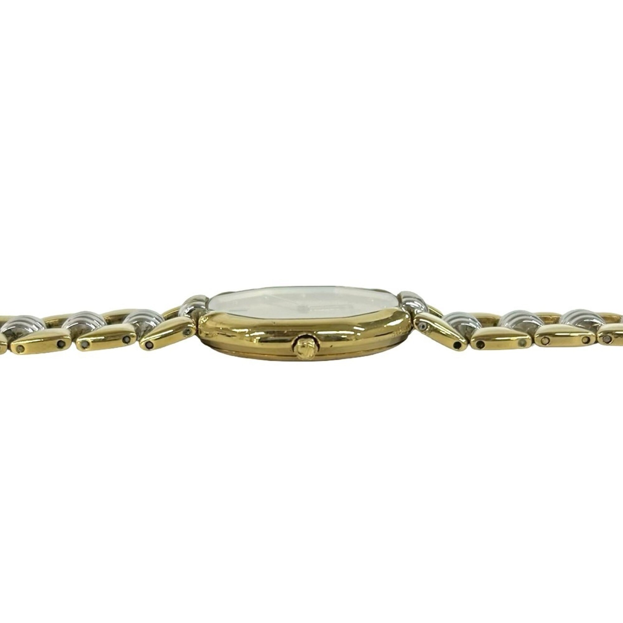 Christian Dior Vintage Octagon Stainless Steel Quartz Wristwatch Gold 31990 — Good