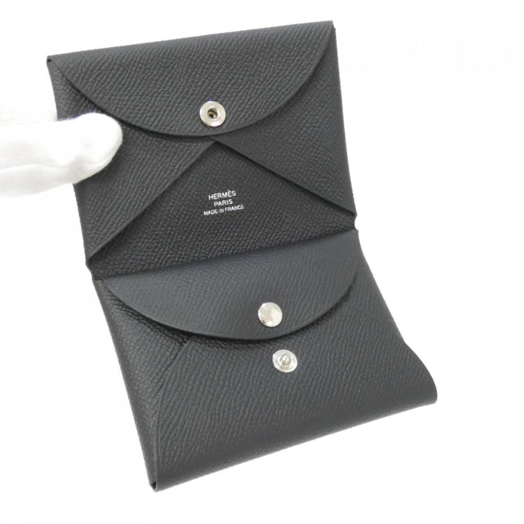 Hermes Hermès Calvi Duo 083035CK Wallet/Coin Case