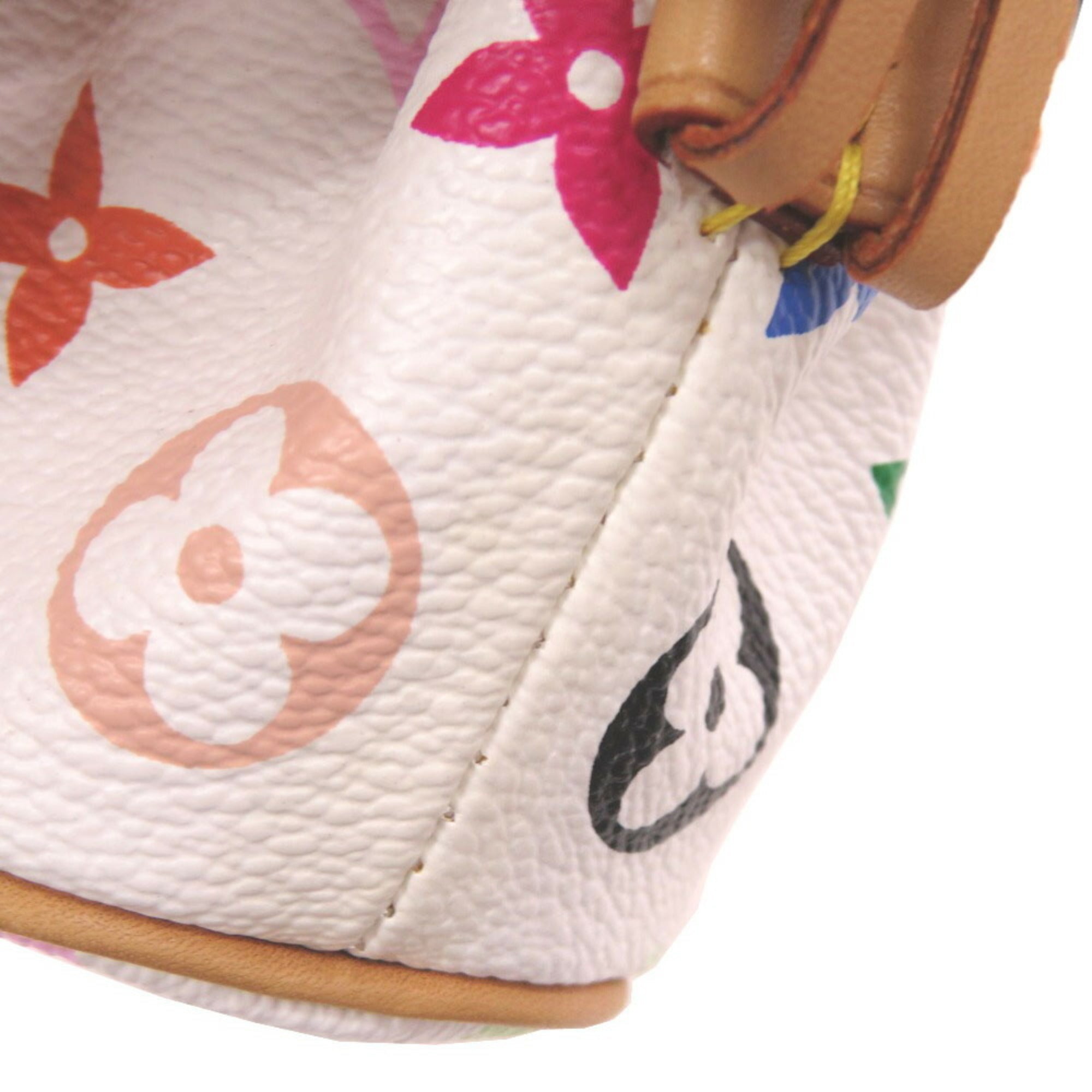 Like new Louis Vuitton Teda PM Monogram Multicolor Blanc M92348 Handbag LV 1372 LOUIS VUITTON — Like New