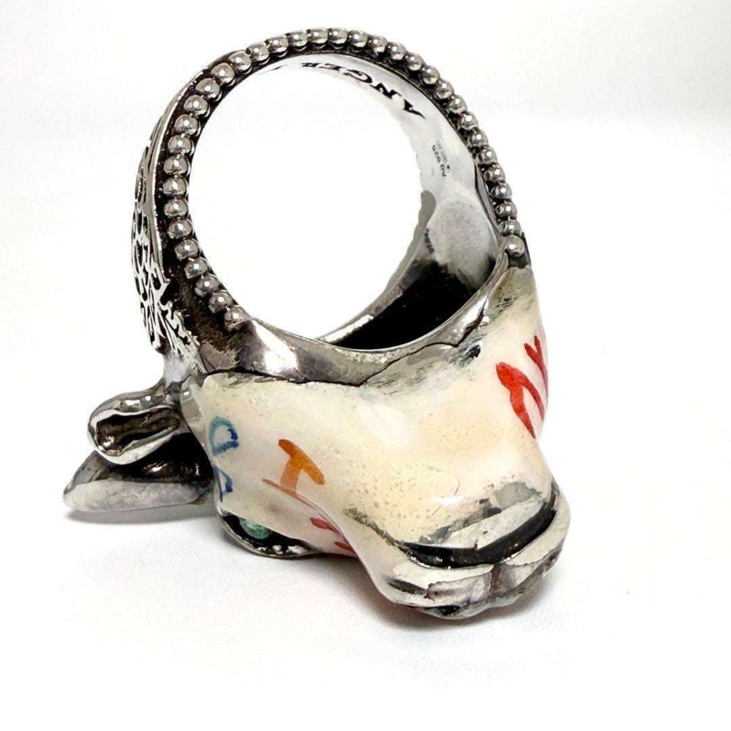 Gucci Men's Anger Forest Bull's Head Ring