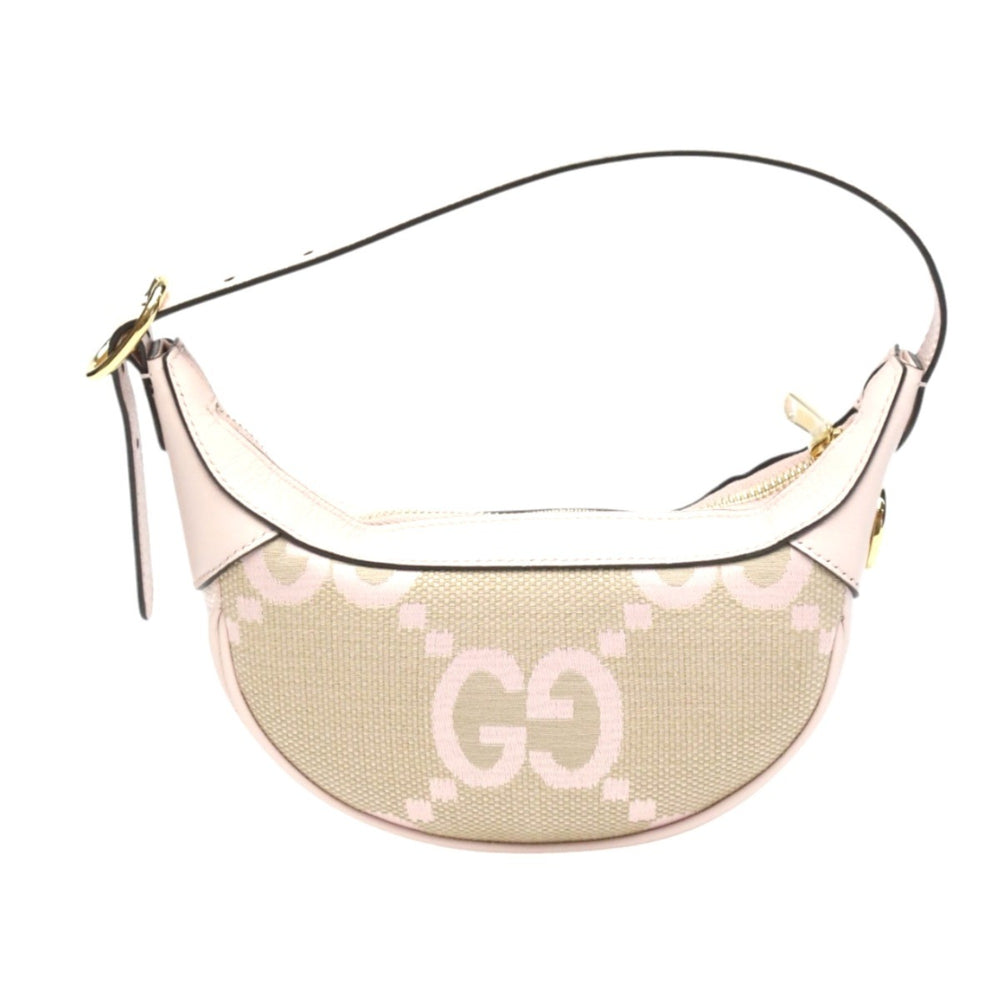 GUCCI Handbag Ophidia Jumbo GG Bag Canvas ?658551 Pink — New - Store Return