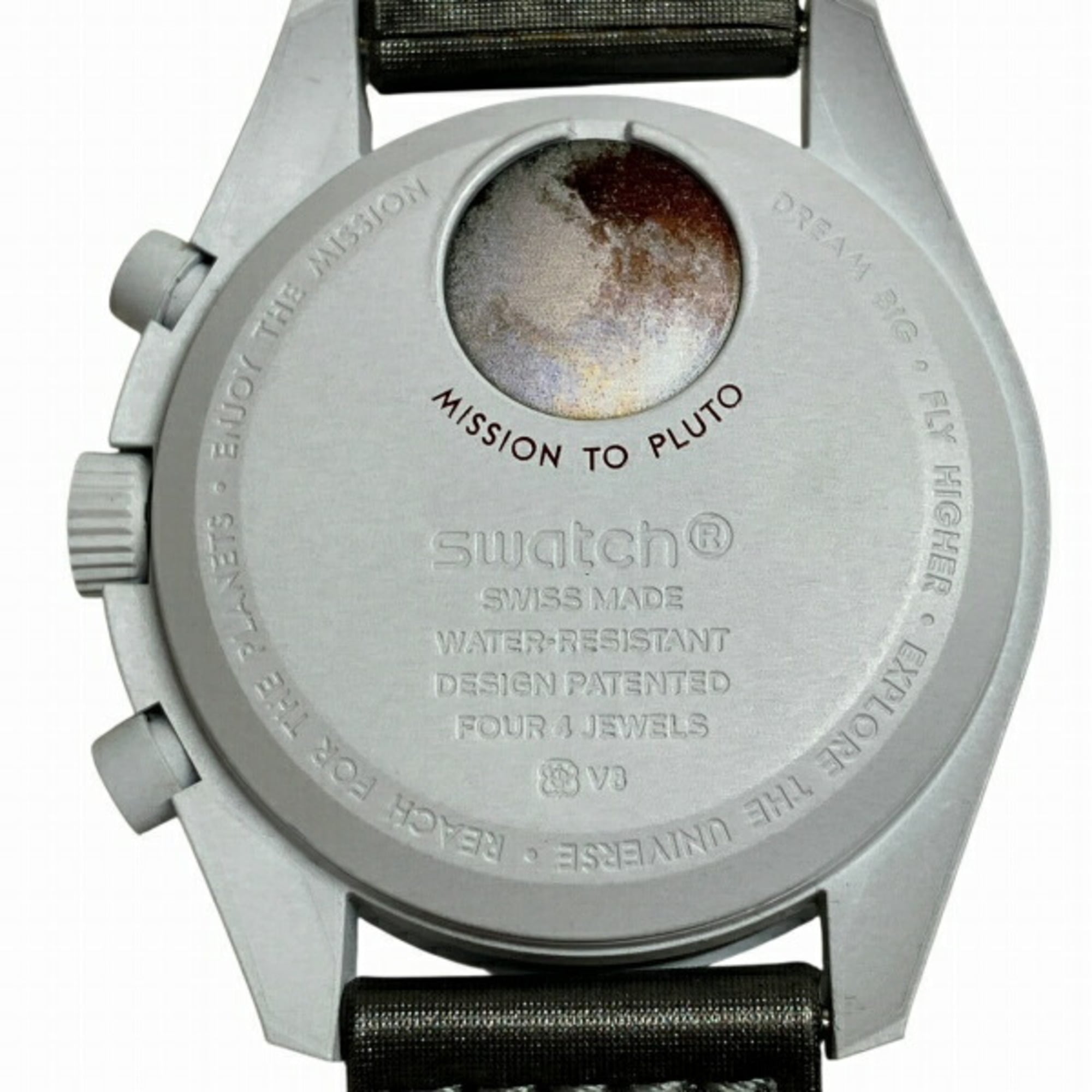 Omega x Swatch MoonSwatch Mission to Pluto SO33M101 Quartz Watch Men's — Good