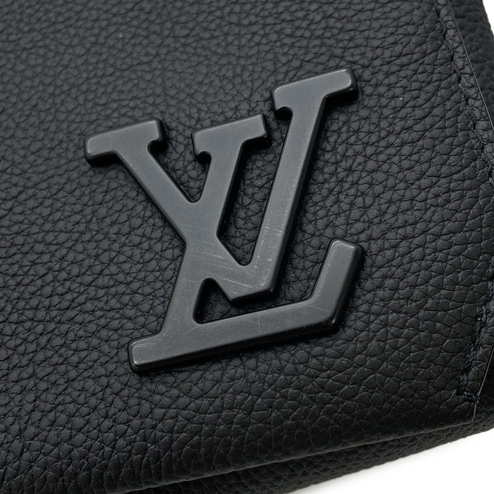 Louis Vuitton shoulder bag, grain leather, Takeoff, M57080, LOUIS VUITTON, black, handbag, men's, VUITTON — Like New