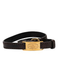 Louis Vuitton Sign It Bracelet, 2-Row Brown Leather, Women's