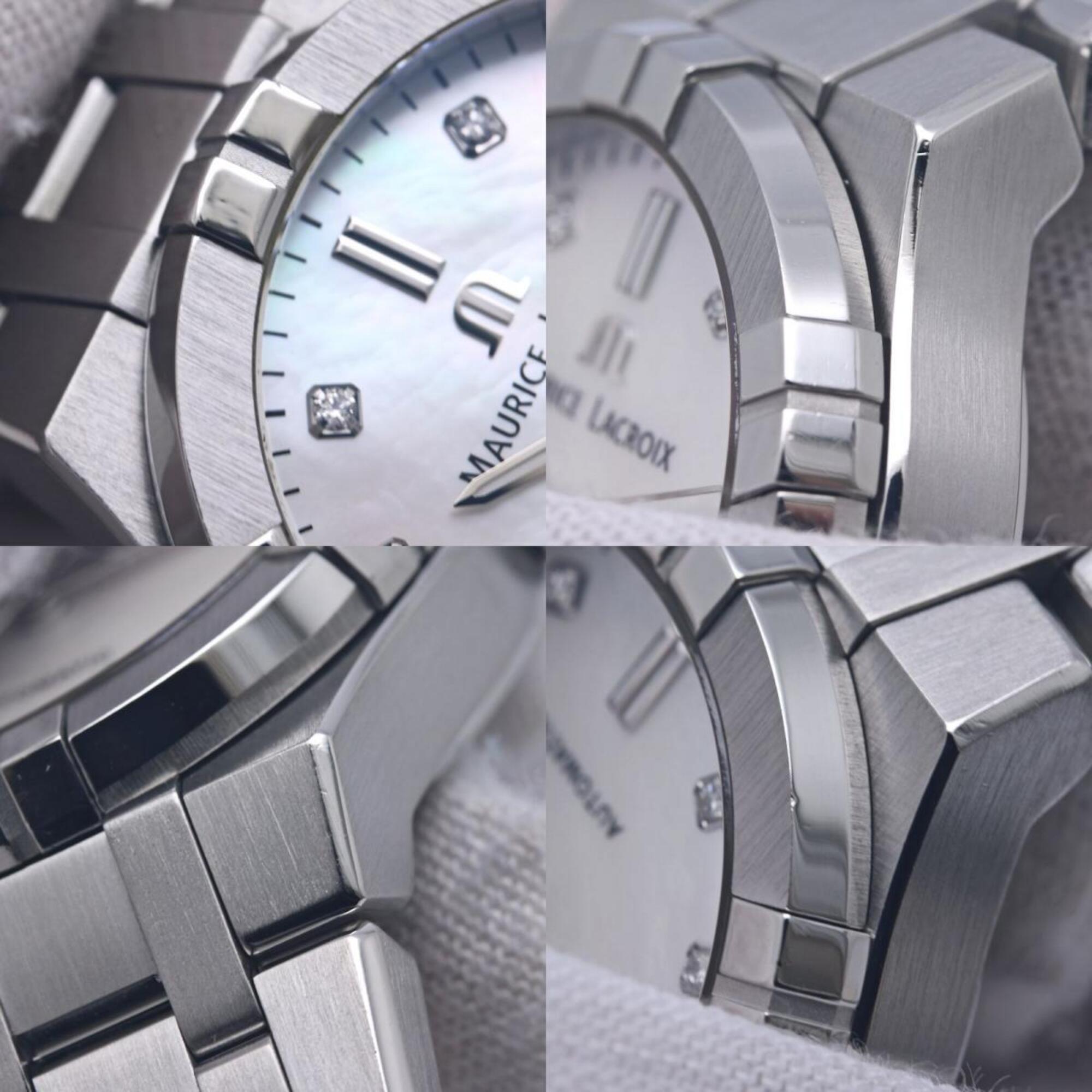 Maurice Lacroix Aikon Automatic 35 Diamond AI6006-SS002-170-1 Men's/Women's Watch (Boys' Size) Stainless Steel 40317 — Good