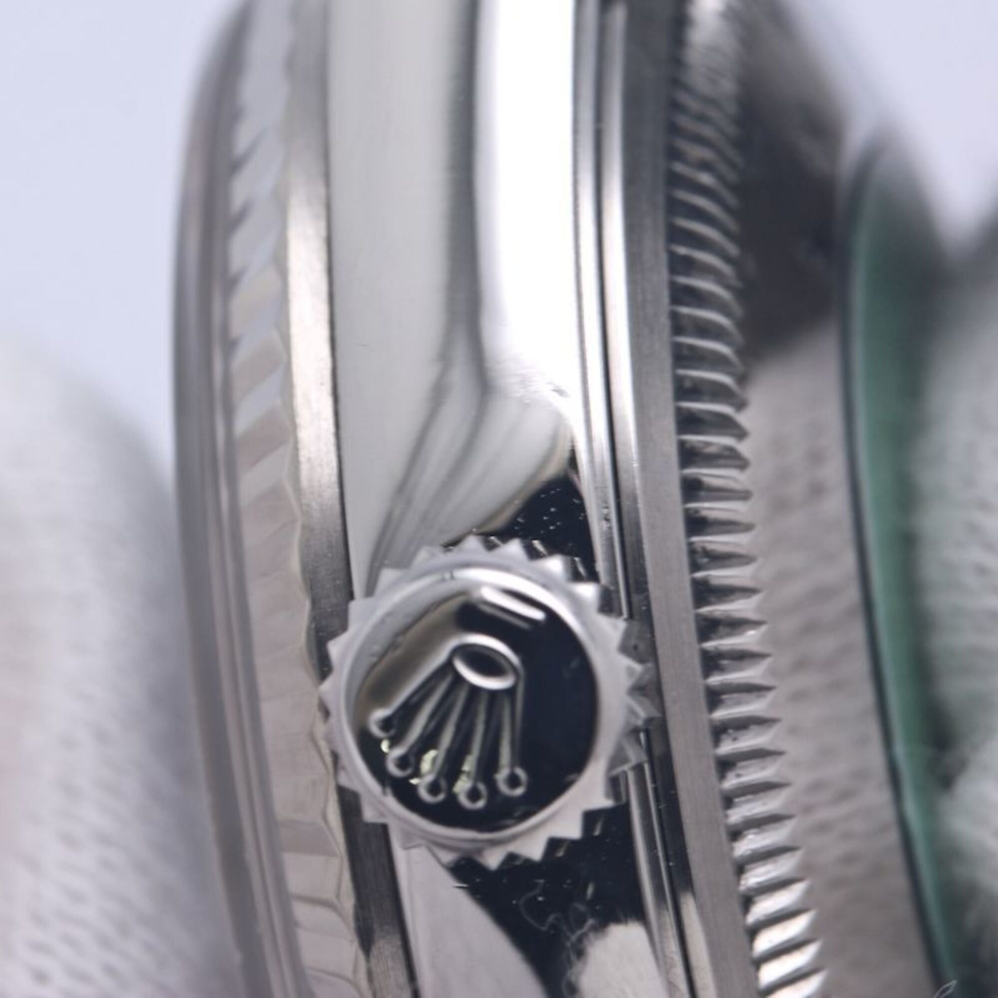 ROLEX Datejust 10P Diamond 16234G Men's Watch 18K White Gold x Stainless Steel 40300 — Good