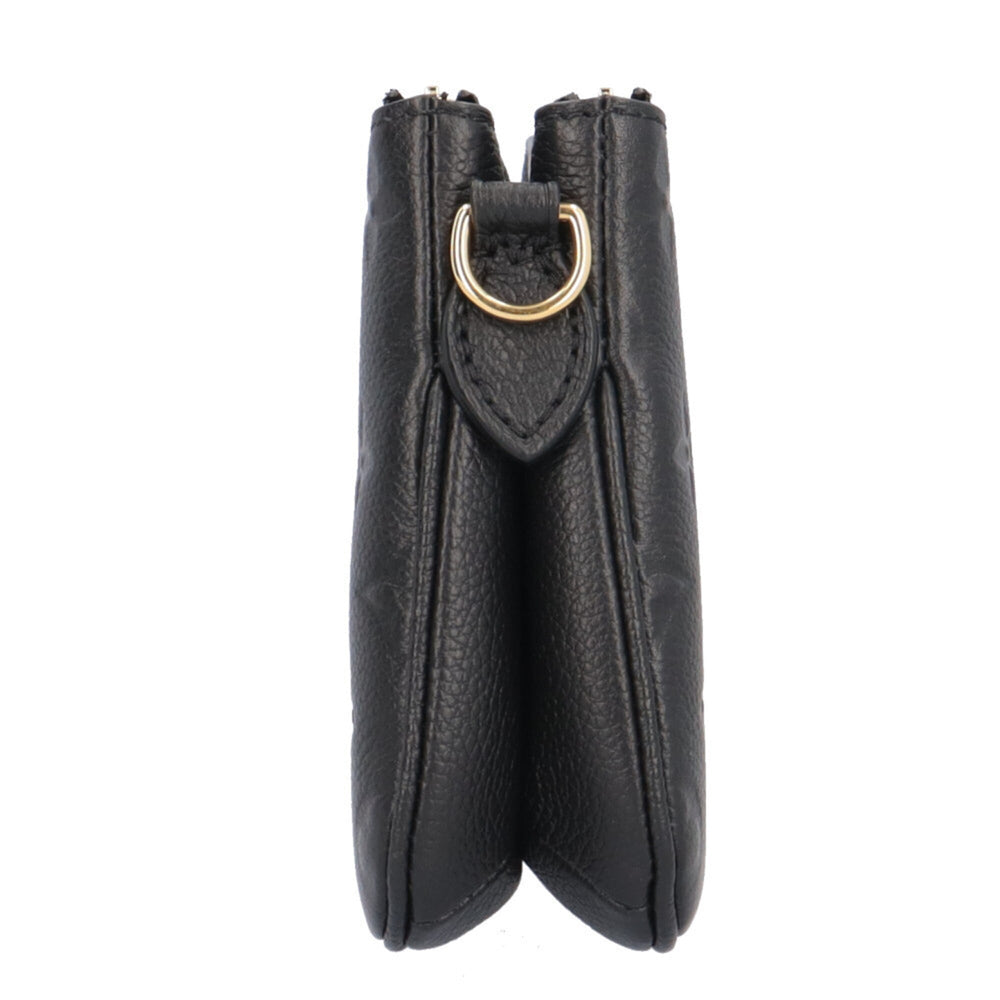 Louis Vuitton Pochette Rive Monogram Empreinte Shoulder Bag, M83301 Black, Women's LOUIS VUITTON — Like New