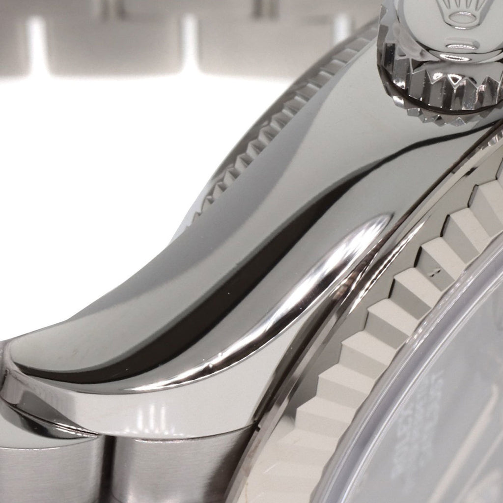 Rolex 279174G Datejust with 10 Diamonds, Dark Gray, Stainless Steel/SS/18K White Gold, Women's Watch