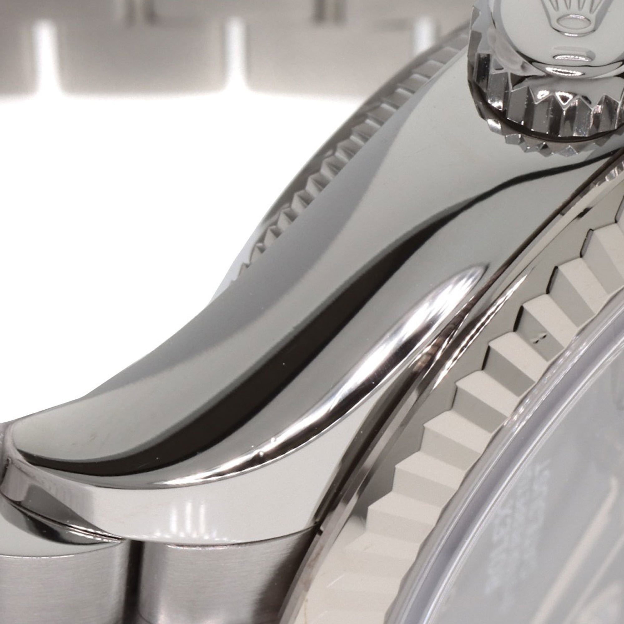 Rolex 279174G Datejust with 10 Diamonds, Dark Gray, Stainless Steel/SS/18K White Gold, Women's Watch