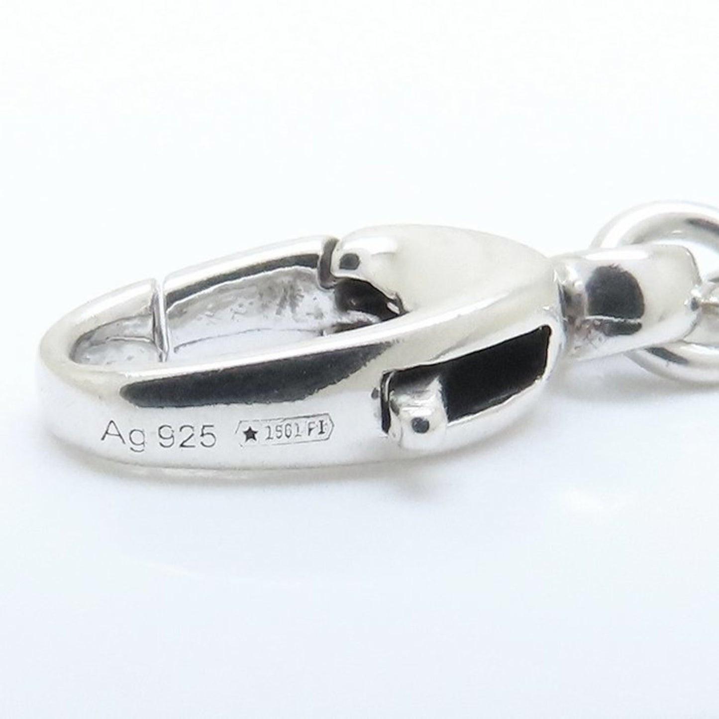 GUCCI Interlocking G Necklace Silver 925 293964