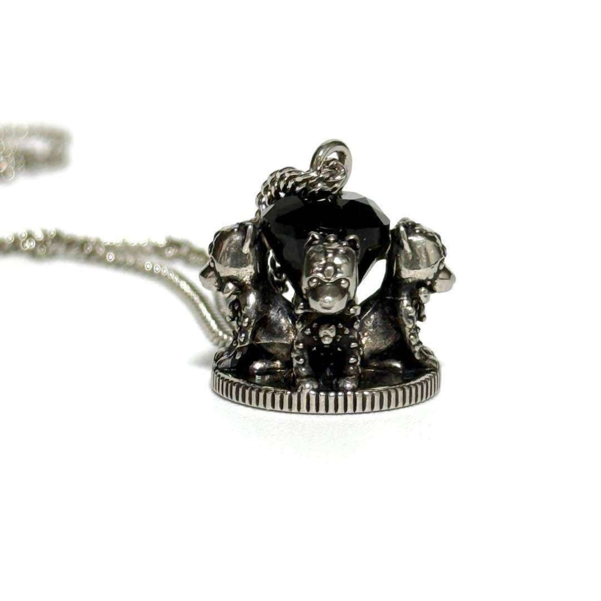Christian Dior Dior Men's Pendant Necklace Dog — Like New