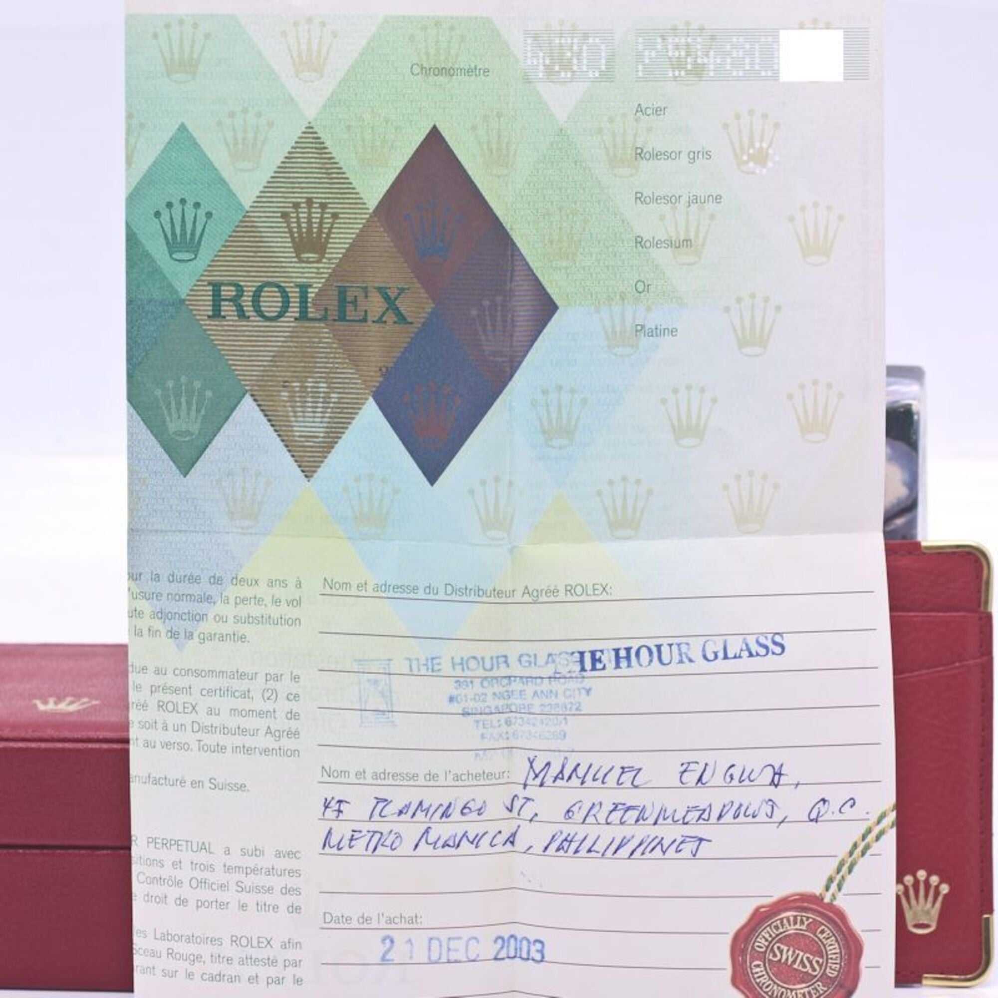 ROLEX Datejust Sapphire 2P 79174 Women's Watch 18K White Gold x Stainless Steel 40301 — Like New