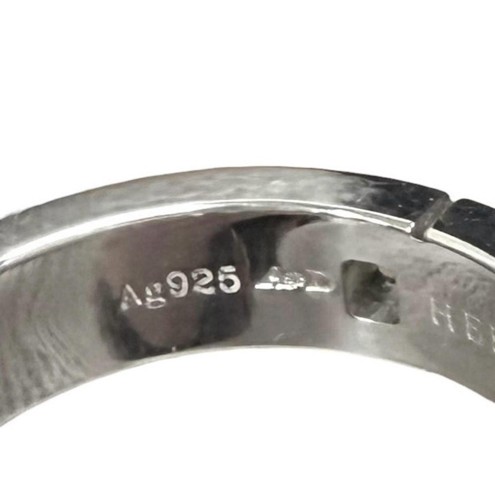 HERMES Vintage AG925 Hercules Ring, Silver, Size 51, Weight 5.17g, Women's — Like New