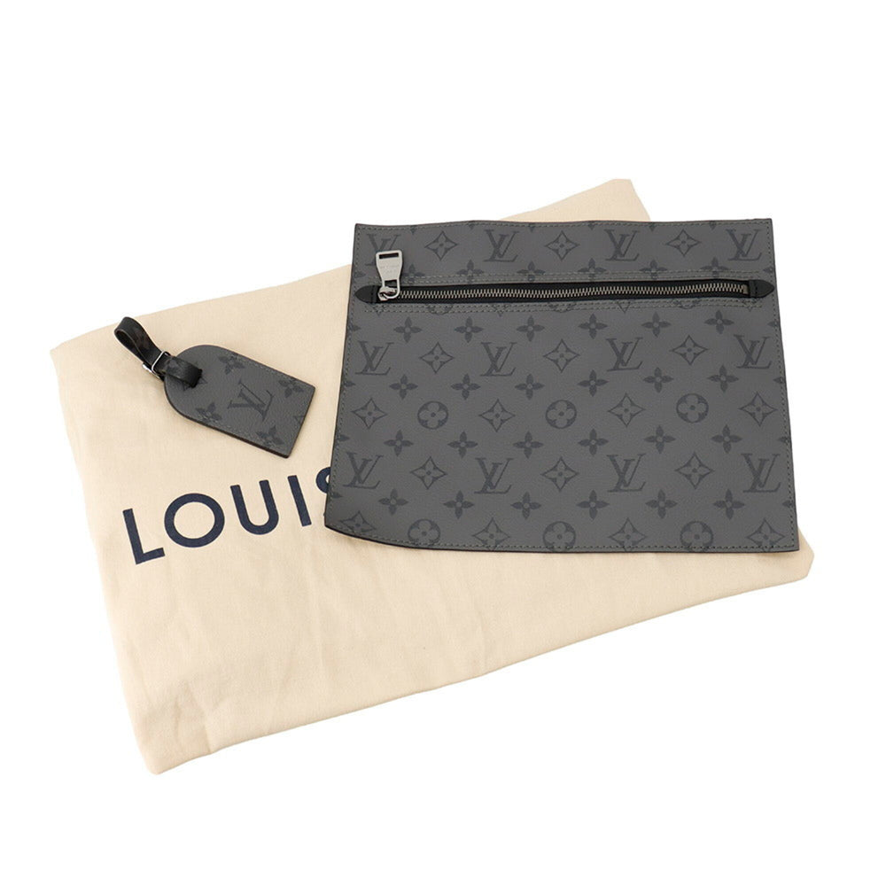 Louis Vuitton Monogram Eclipse Reverse Cabas Zip GM Tote Bag M45379 LOUIS VUITTON Black Handbag — Like New