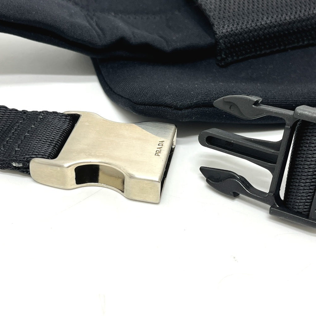 PRADA MV563 Prada Sport Body Bag/Waist Bag, Nylon, Men's/Women's, Black