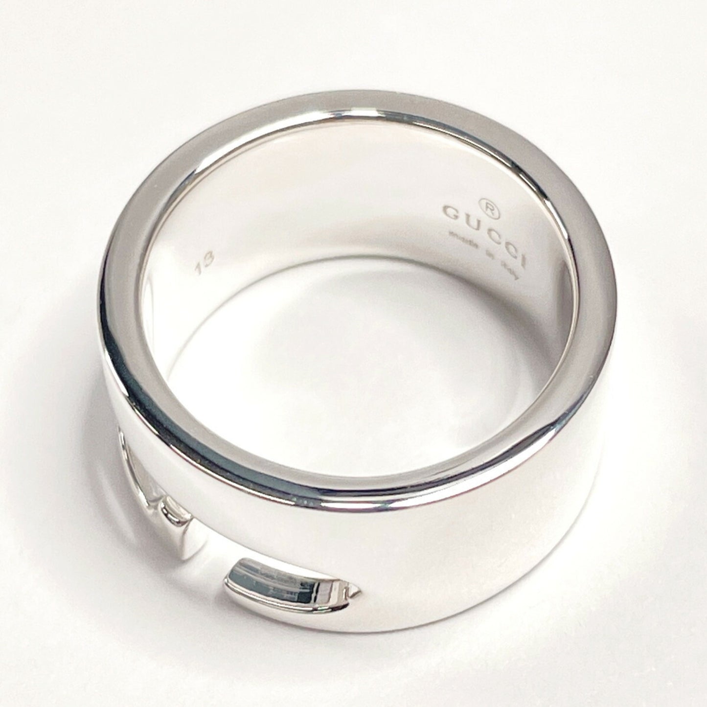 Gucci Ring Silver 925 GUCCI Unisex