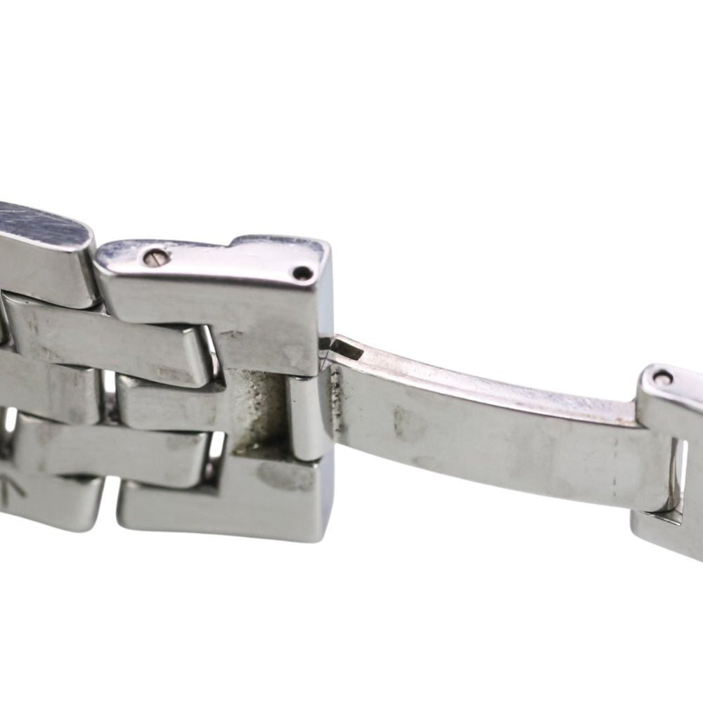 GUCCI Quartz Watch 5500M Black Dial Silver Color Men's — Very Good