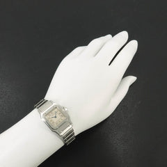 Cartier Santos Galbee SM W20024D6 Women's Watch, Ivory, Quartz Watch — Like New