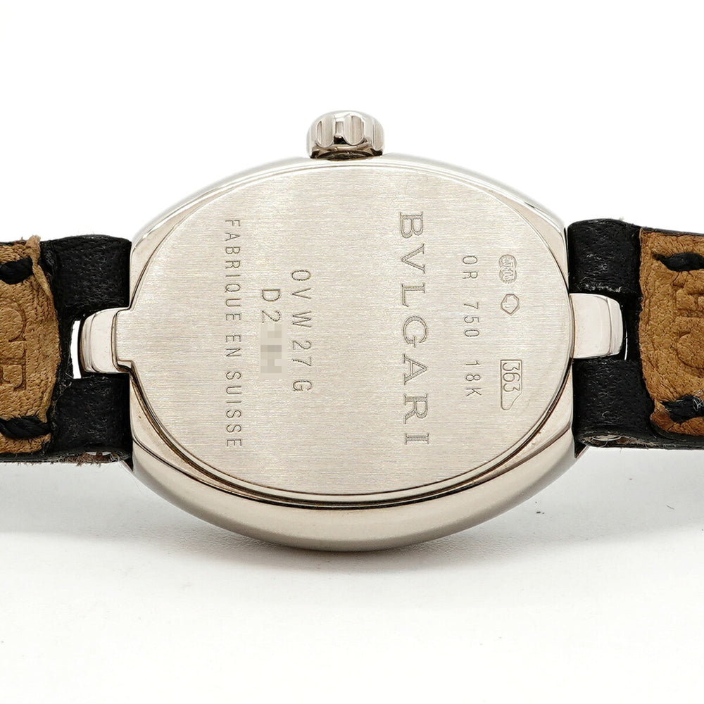 Bulgari Oval 750 WG OVW27G White Dial Women's Watch — Good